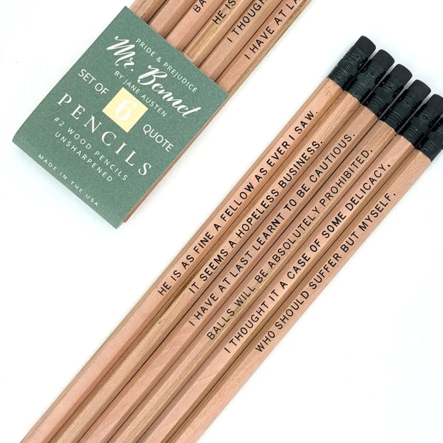 Mr. Bennet Pencil Set