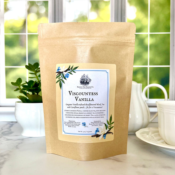 New! Viscountess Vanilla ~ Decaf Black Tea