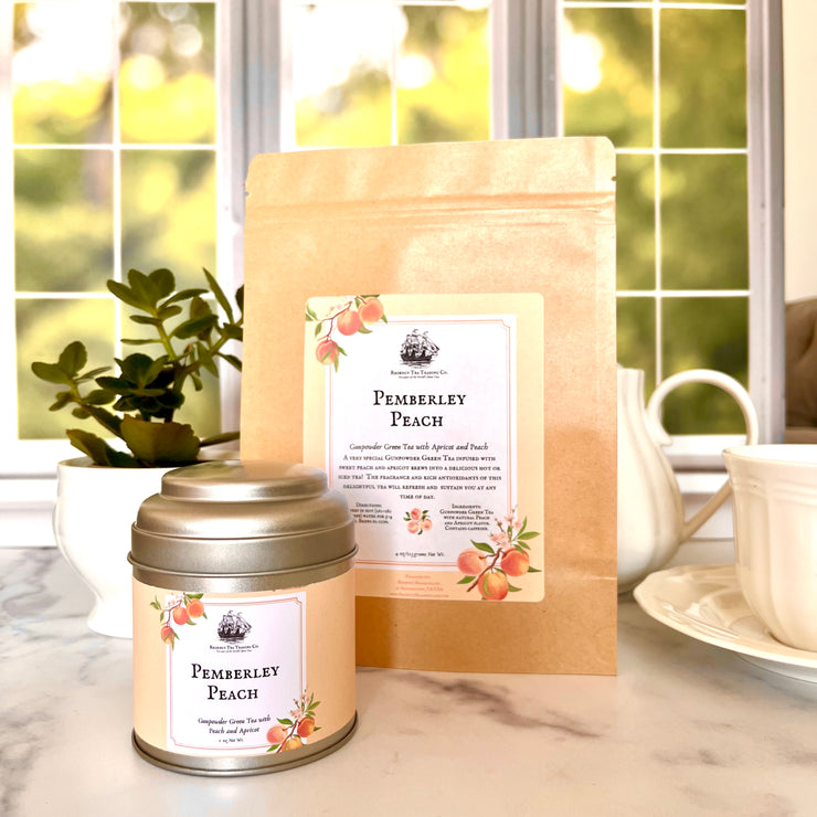 Pemberley Peach ~ Green Tea