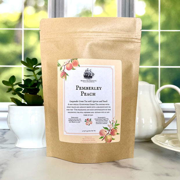 Pemberley Peach ~ Green Tea