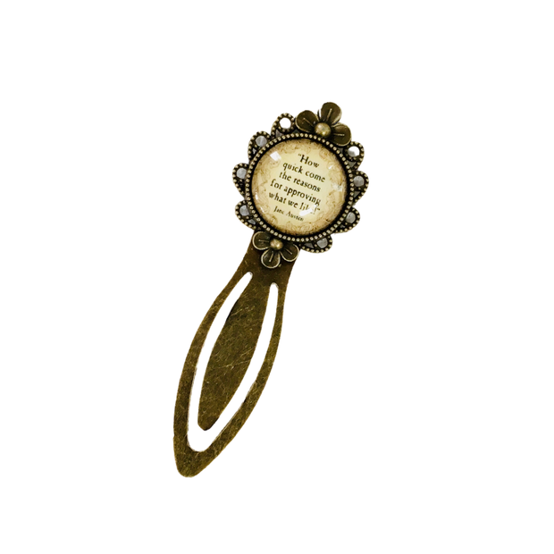 Jane Austen Cabochon Bookmarks
