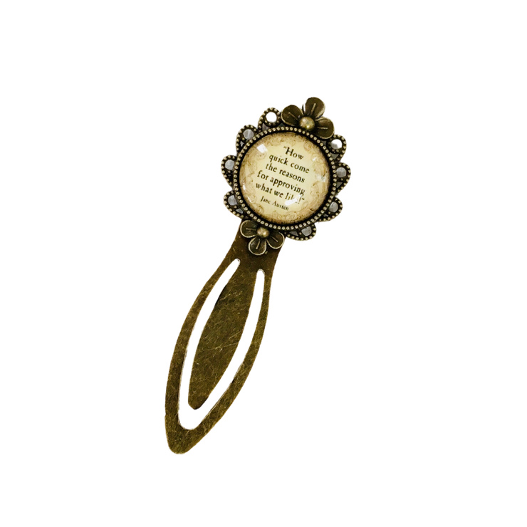 Jane Austen Cabochon Bookmarks
