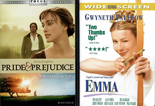 Jane Austen Movies Set: Pride & Prejudice / Emma (2-DVD Bundle)