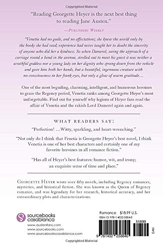 Venetia (Regency Romances, 18)