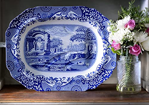 Spode Blue Italian Platter (Oval)
