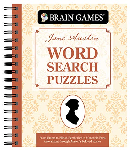 Brain Games - Jane Austen Word Search Puzzles (#2): How Well Do You Know These Timeless Classics? (Volume 2)