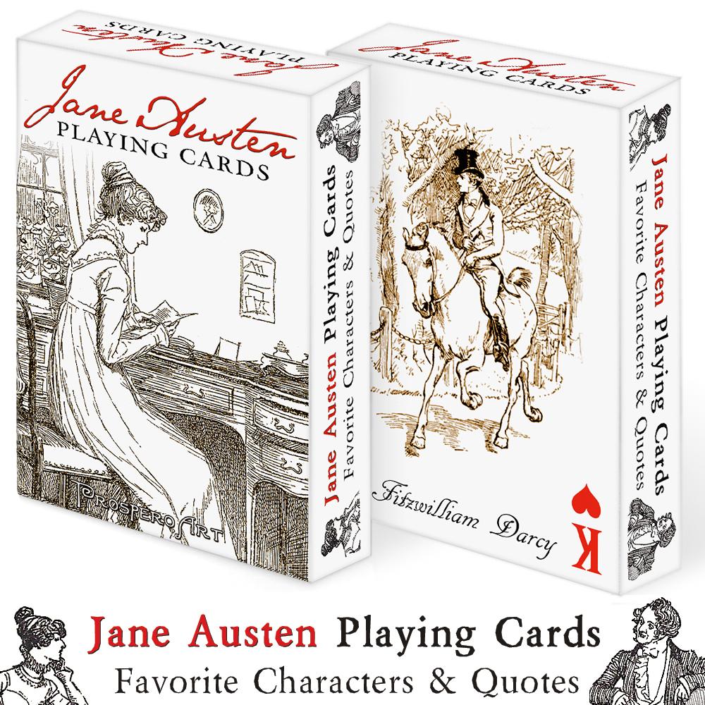 Jane　Austen　Cards　Regency　Playing　–　Marketplace