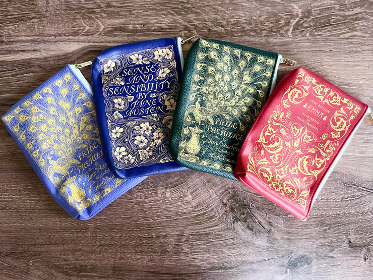 Pride and Prejudice Book Pouch ~ Green – Regency Marketplace